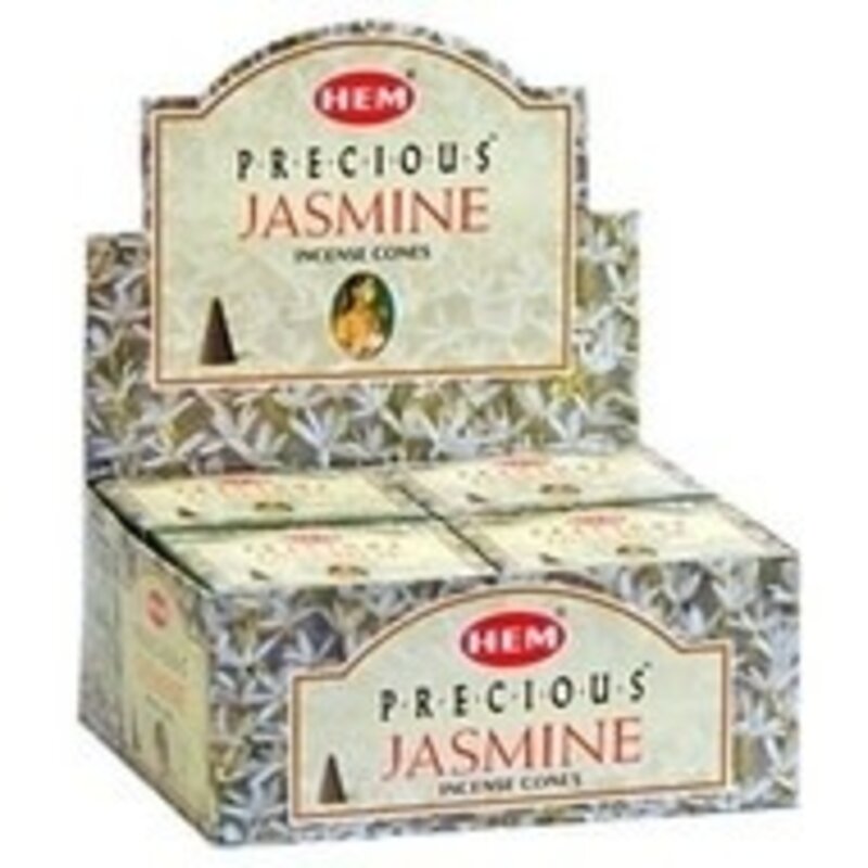 HEM Incense Hem 10pc Cones Precious Jasmine