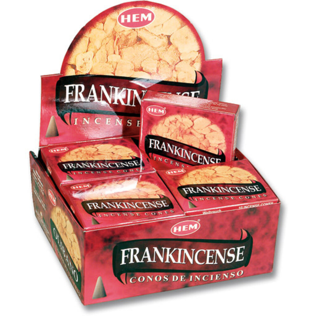 HEM Incense Hem 10pc Cones Frankincense
