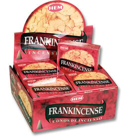 HEM Incense Hem 10pc Cones Frankincense