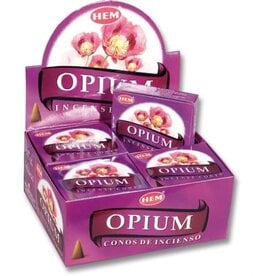 HEM Incense Hem 10pc Cones Opium