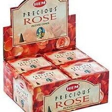 HEM Incense Hem 10pc Cones Precious Rose