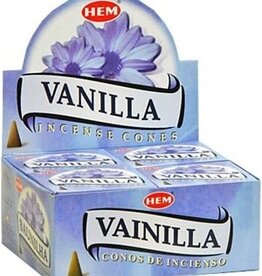 HEM Incense Hem 10pc Cones Vanilla