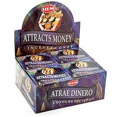 HEM Incense Hem 10pc Cones Attracts Money