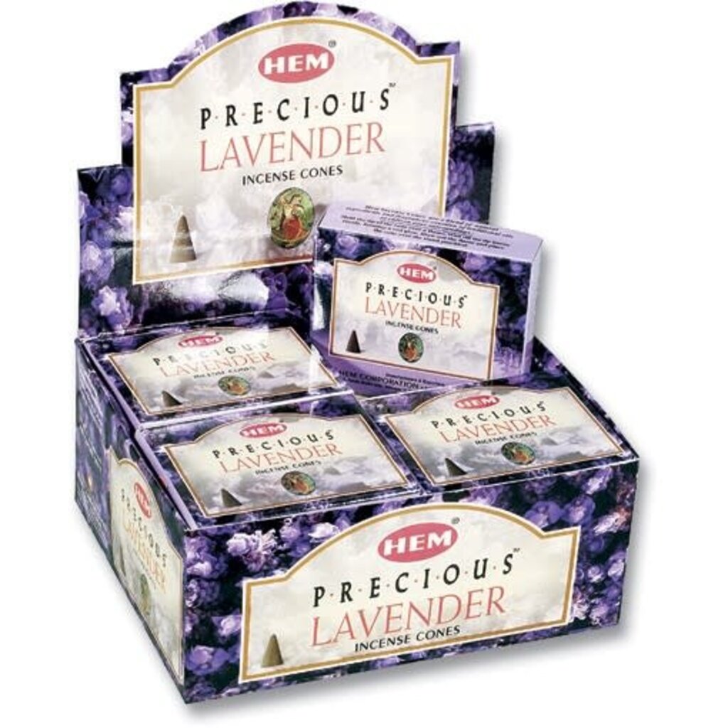 HEM Incense Hem 10pc Cones Precious Lavender