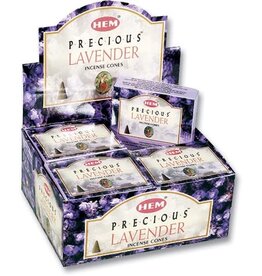 HEM Incense Hem 10pc Cones Precious Lavender