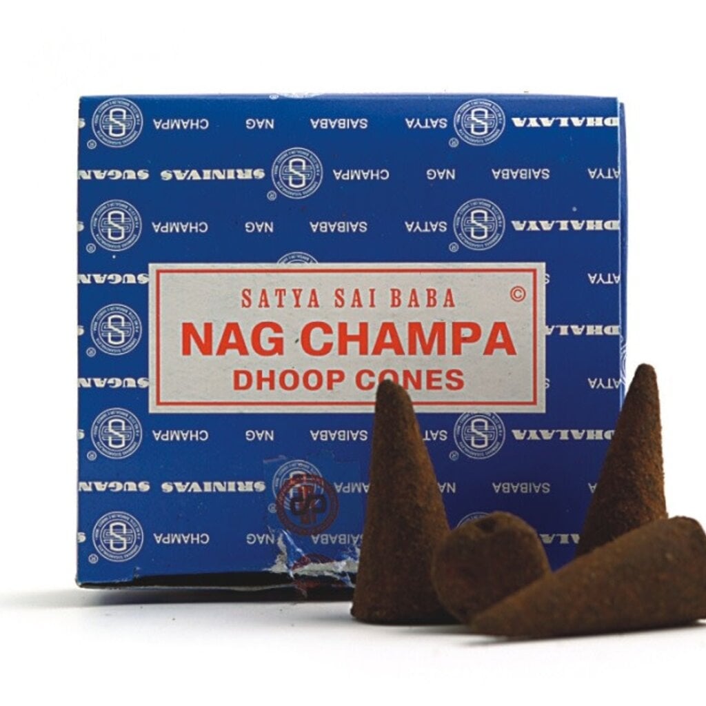 Satya Incense Satya Nag Champa 12pc Cones