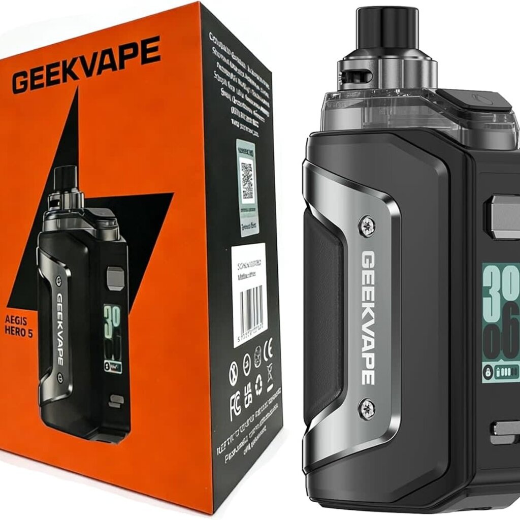 GeekVape Aegis Hero 5 Kit Iron Black
