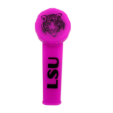 LSU Silicone Hand Pipe Purple