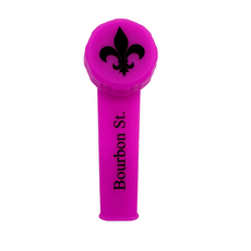 Bourbon St. Silicone Hand Pipe Purple