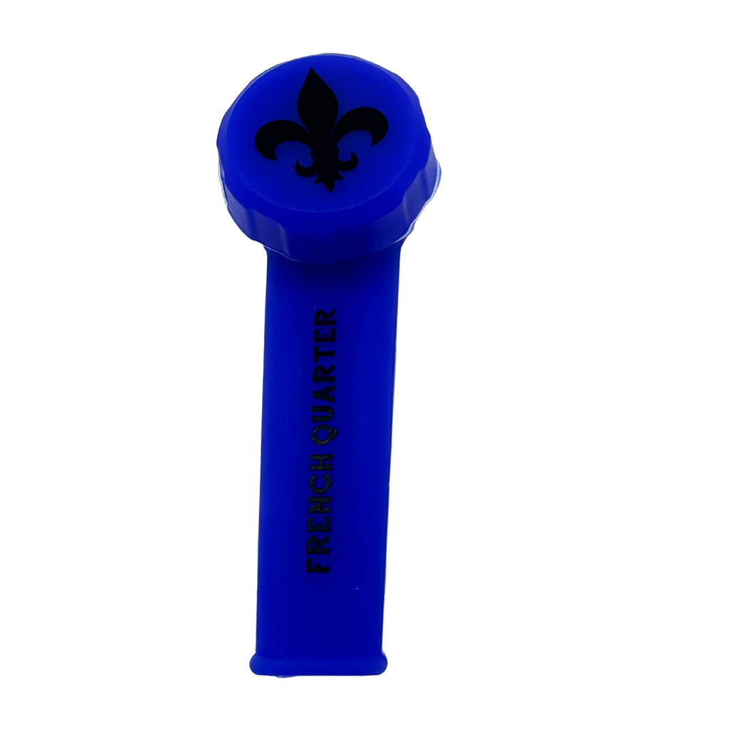 French Quarter Silicone Hand Pipe Blue