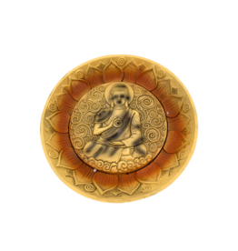 Round Buddha Incense Holder
