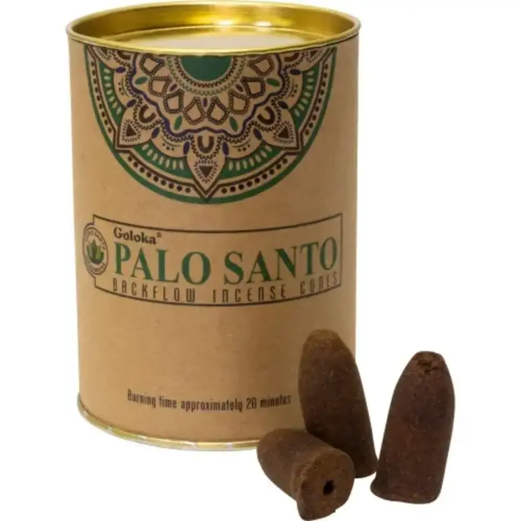 goloka Goloka Incense Backflow Cones 24pk Palo Santo