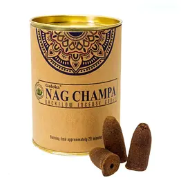 goloka Goloka Incense Backflow Cones 24pk Nag Champa
