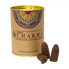 goloka Goloka Incense Backflow Cones 24pk Chakra
