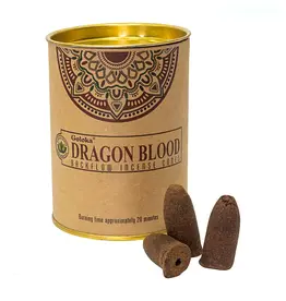 goloka Goloka Incense Backflow Cones 24pk Dragon Blood