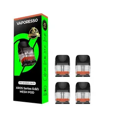 VAPORESSO VAPORESSO Corex 3.0 Xros Series Pod Mesh 4pk 2ML 0.6 OHM
