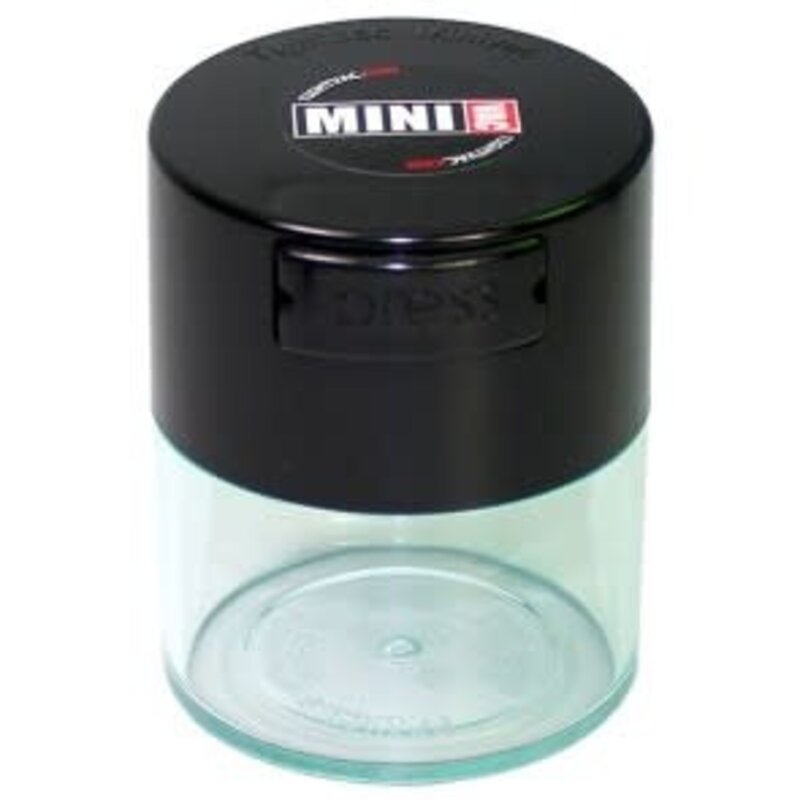 TightPac MiniVac 0.12 liter  Black Cap/Clear Body
