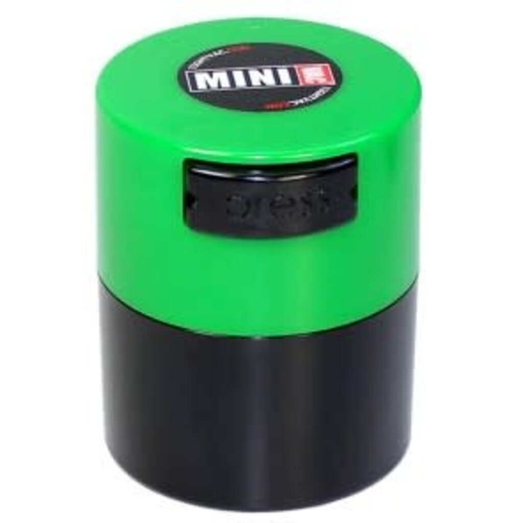 TightPac MiniVac 0.12 liter Green Cap/Black Body