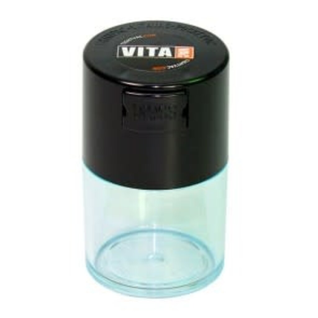 TightPac VitaVac 0.06 liter Black Cap/Clear Body
