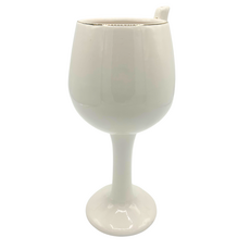 Ceramic Wine Goblet Pipe