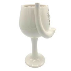 Ceramic Wine Goblet Pipe