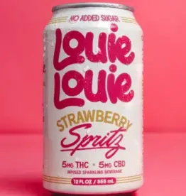 Louie Louie Seltzer 5mg Strawberry Spritz