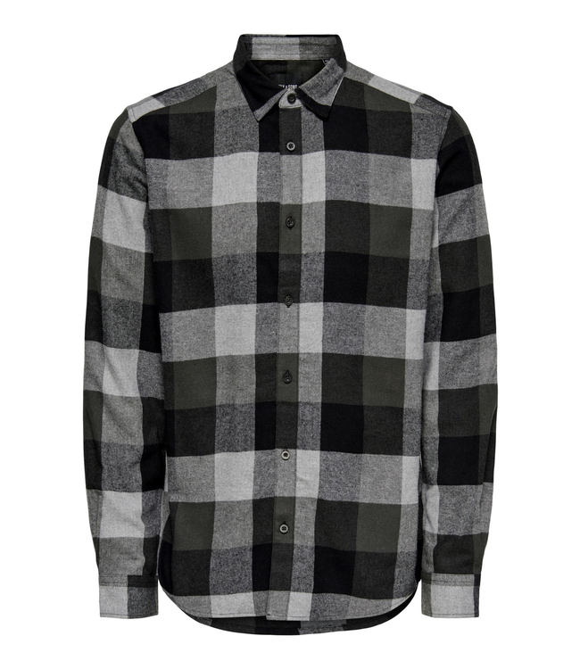Only & Sons Gudmund Life L/S Button-Up Check Shirt -