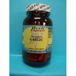 Garlic 90 Veggie Capsules Vitamin Express