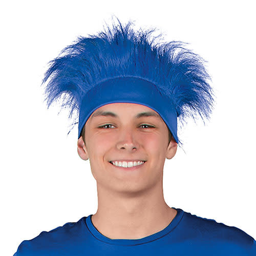 FUN EXPRESS Crazy Hair Headband - Blue