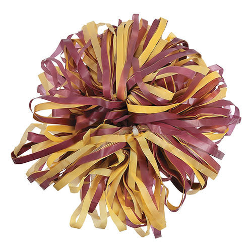 FUN EXPRESS Spirit Pom-Pom - Maroon/Yellow