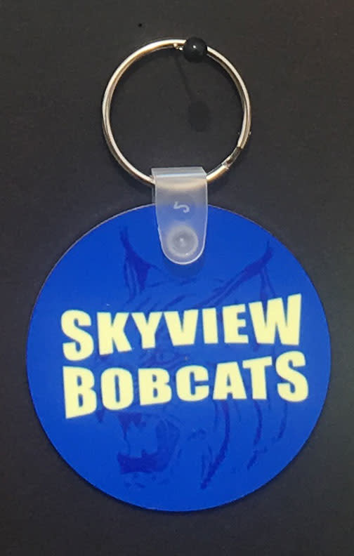 2" Keychain - Sky View