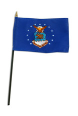 Stick Flag 4"x6" - Air Force