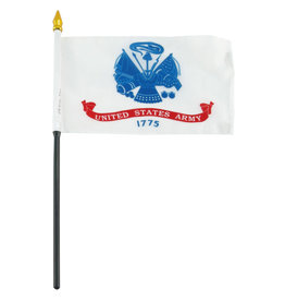 Stick Flag 4"x6" - Army