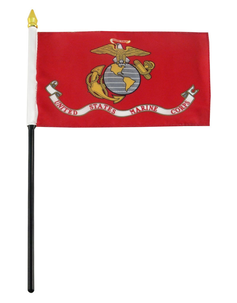Stick Flag 4"x6" - Marine