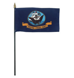 Stick Flag 4"x6" - Navy