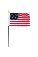 Online Stores Stick Flag 4"x6" - United States (USA)