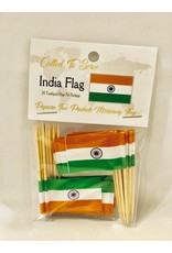 Toothpick Flags - India