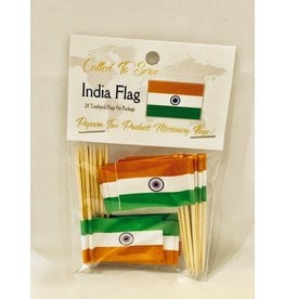 Toothpick Flags - India