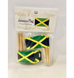 Toothpick Flags - Jamaica