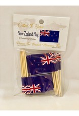 Toothpick Flags - New Zealand