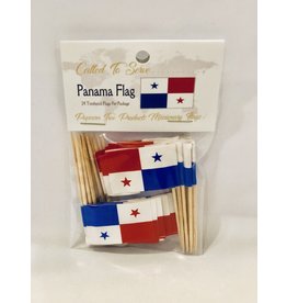 Toothpick Flags - Panama