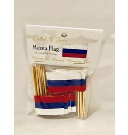 Toothpick Flags - Russia