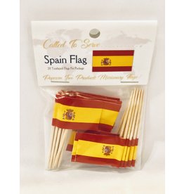 Toothpick Flags - Spain