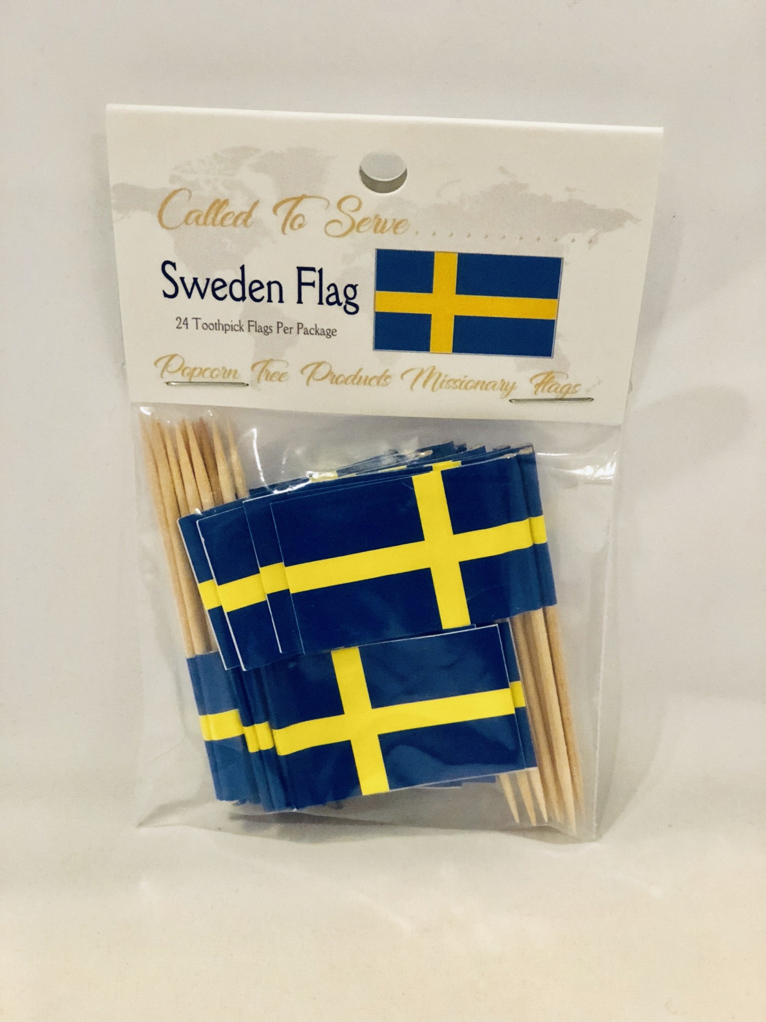 Toothpick Flags - Sweden