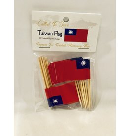 Toothpick Flags - Taiwan