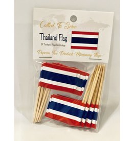 Toothpick Flags - Thailand
