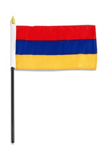 Stick Flag 4"x6" - Armenia