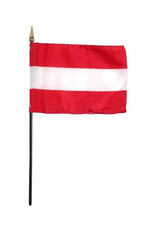 Stick Flag 4"x6" - Austria