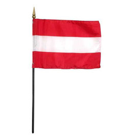 Stick Flag 4"x6" - Austria