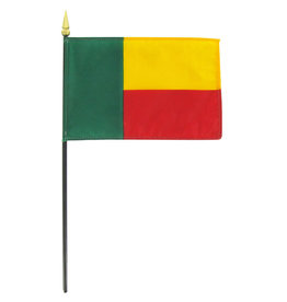 Stick Flag 4"x6" - Benin